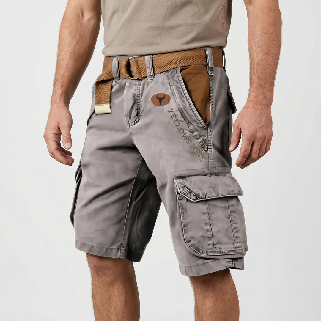 Trailkargo - Multi-Pocket Casual Cargo Shorts