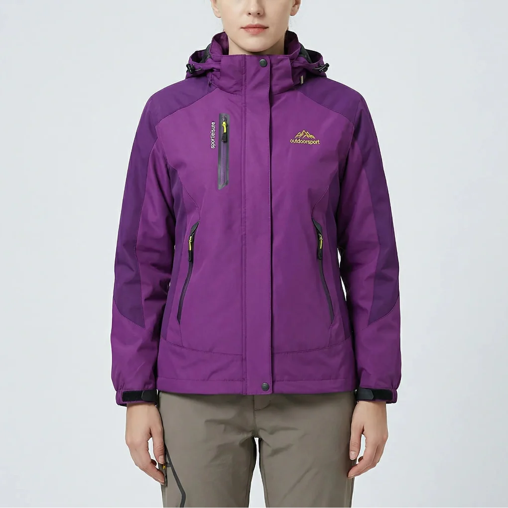 Trailova - Hooded Water-Repellent Outdoor Jacket