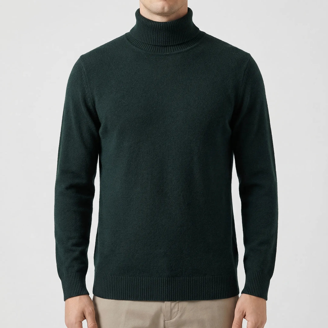 Turtovex - Men's Slim-Fit Turtleneck Sweater