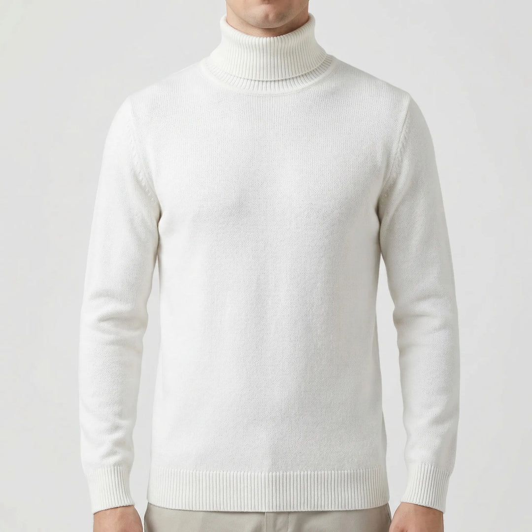 Turtovex - Men's Slim-Fit Turtleneck Sweater