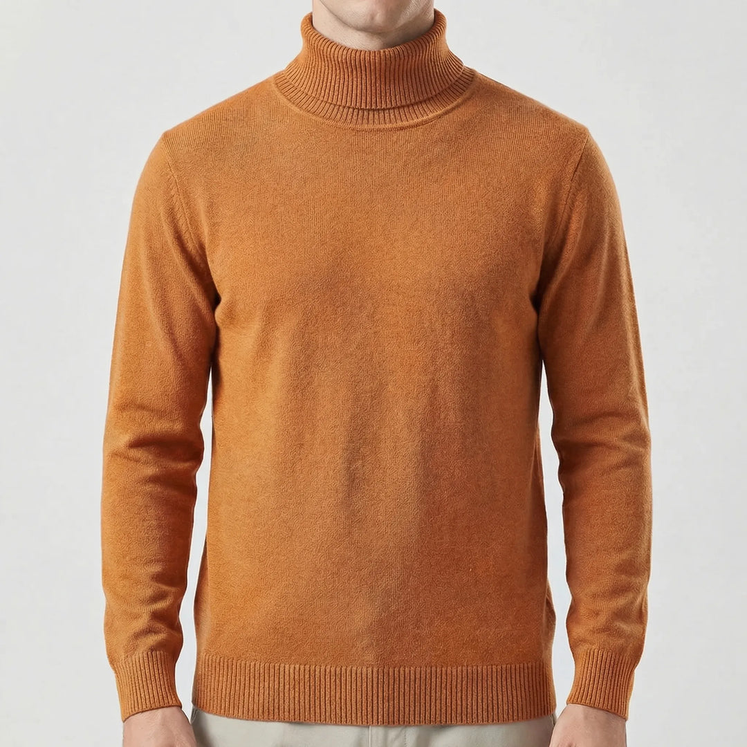Turtovex - Men's Slim-Fit Turtleneck Sweater