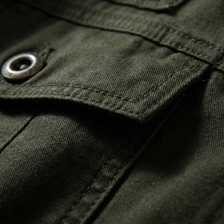 Valdrex - Military-Inspired Men's Zip-Up Jacket