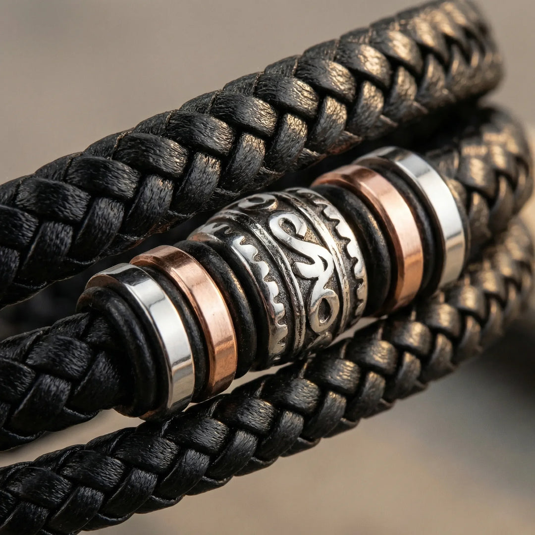 Valore - Multi-Strand Braided Bracelet For Men
