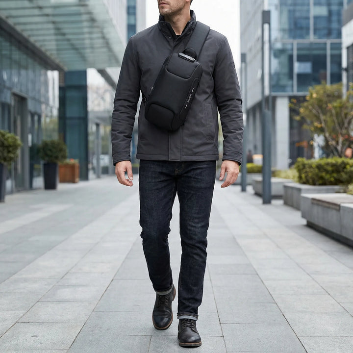 Vaultrek - Anti-Theft Crossbody Sling With USB Charging
