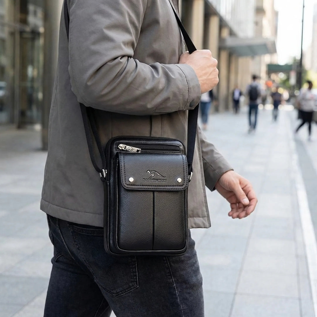 Veldro - Compact Men's Crossbody Shoulder Bag