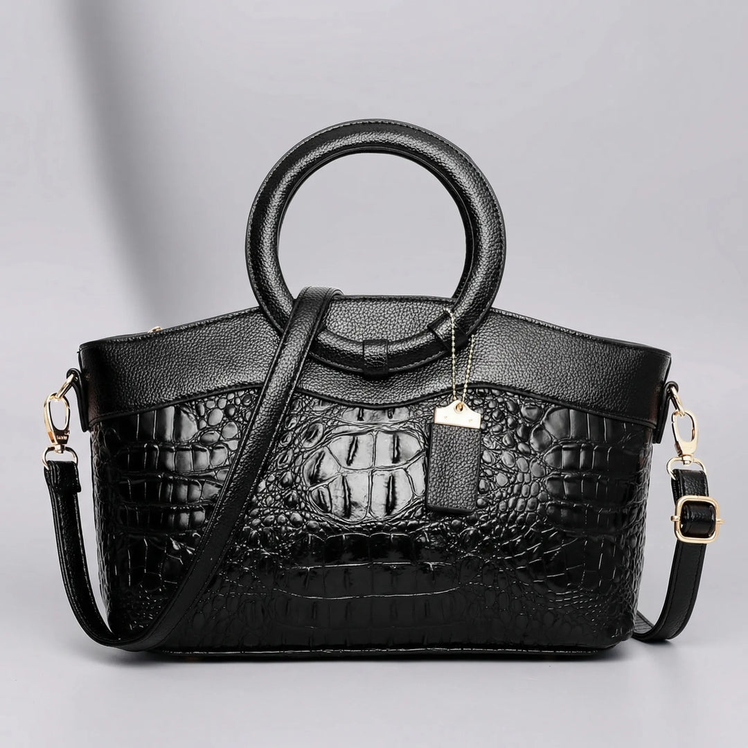 Veloria - Structured Vintage-Style Handbag