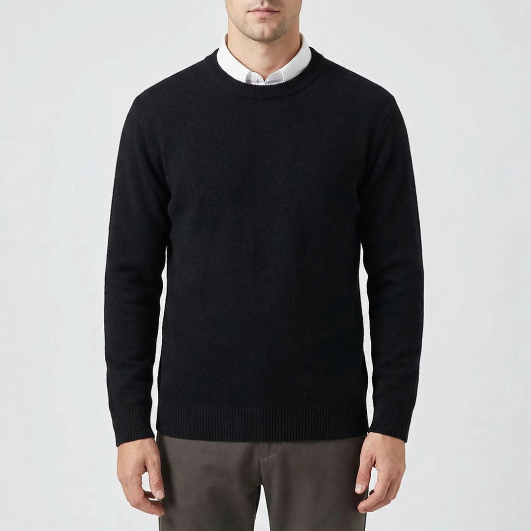 Veluxo - Classic Crew Neck Men's Sweater