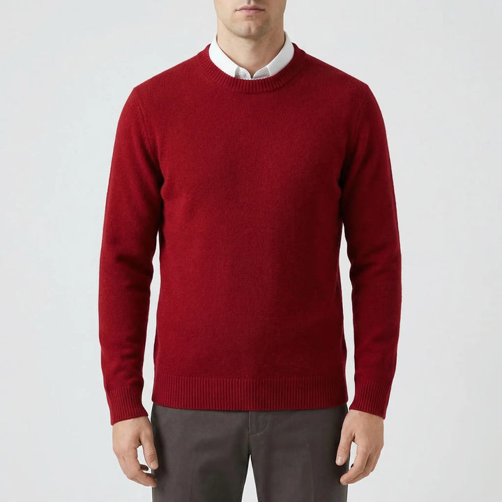 Veluxo - Classic Crew Neck Men's Sweater