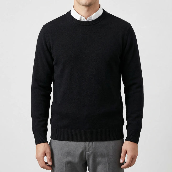 Velvorn - Classic Crew Neck Men's Sweater