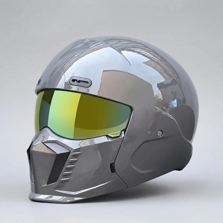 Vexorn - Full-Face Retro Pilot Motorcycle Helmet