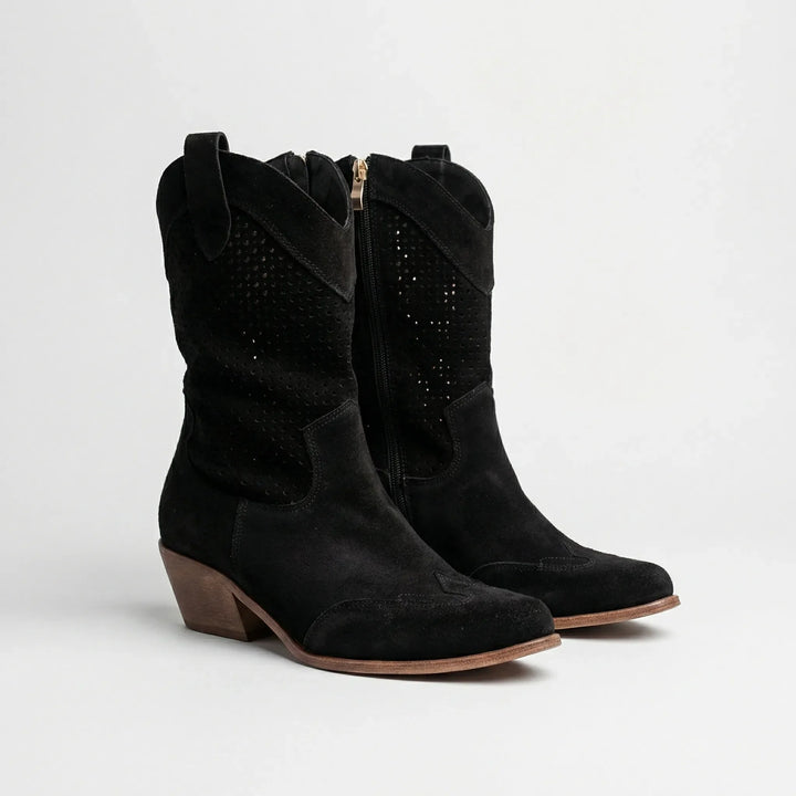 Westora - Mid-Calf Western Cowboy Boot