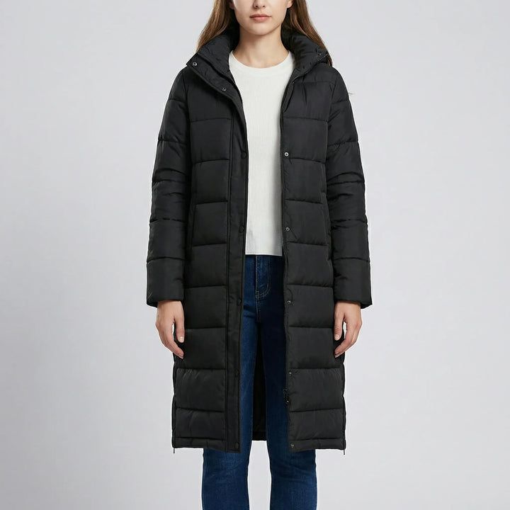 Wintrelux - Quilted Hooded Long Winter Jacket