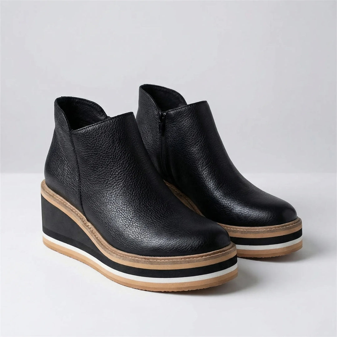 Zyndelle - Wedge Heel Women's Ankle Boot